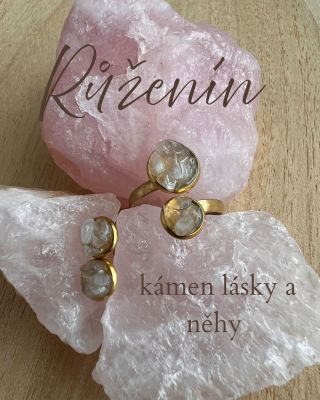 RŮŽENÍN – kámen lásky a něhy🩷 Růženín je jemný růžový minerál, který je známý jako kámen bezpodmínečné lásky. Otevírá...